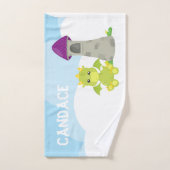 Sky Dragon Kind - Gepersonaliseerd Bad Handdoek (Handdoek)