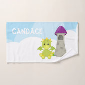 Sky Dragon Kind - Gepersonaliseerd Bad Handdoek (Handdoek)