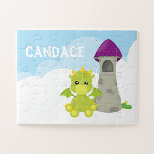 Sky Dragon Kind - Gepersonaliseerd Legpuzzel