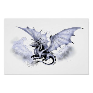 Sky Dragon Perfect Poster