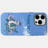 Sky dragon, pixelart, pixel art, ZuujeArt by GH Case-Mate iPhone Case (Achterkant (horizontaal))