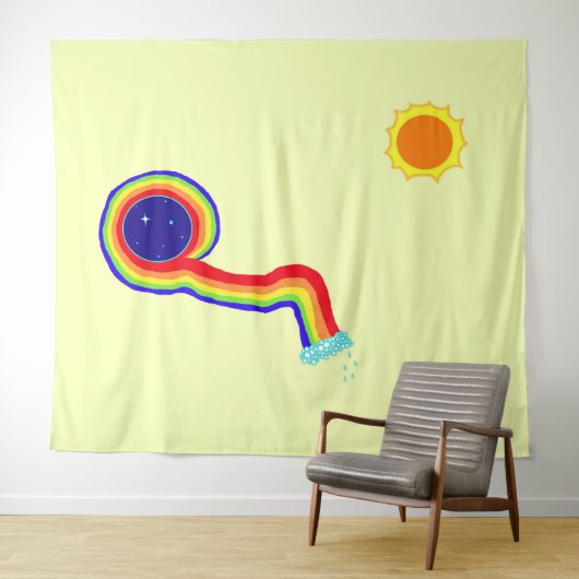 Sky Dream tapestry Wandkleed (In Situ (horizontaal))