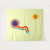 Sky Dream tapestry Wandkleed (Voorkant (horizontaal))