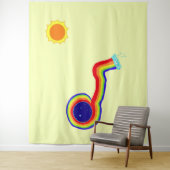 Sky Dream tapestry Wandkleed (In situ)