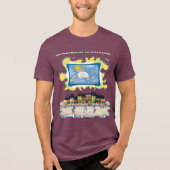 Sky Dumping | Father’s Day Tri-Blend Shirt (Voorkant)