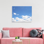 Sky en Clouds Canvas Afdruk (Insitu (Woonkamer))