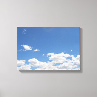 Sky en Clouds Canvas Afdruk