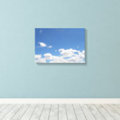 Sky en Clouds Canvas Afdruk (Insitu (Houten vloer))