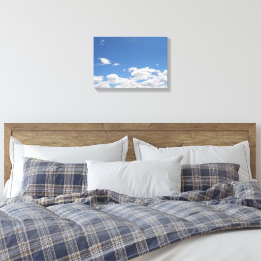 Sky en Clouds Canvas Afdruk (Insitu (Slaapkamer))