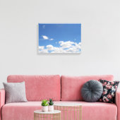 Sky en Clouds Canvas Afdruk (Insitu (Woonkamer))