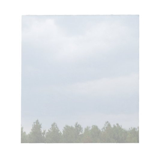 Sky en Clouds Notitieblok (Voorkant)