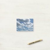 Sky en Clouds Post-it® Notes (Op bureau)