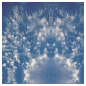 Sky en Clouds Stof (Close Up)