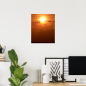 Sky en Sun Poster (Thuiskantoor)