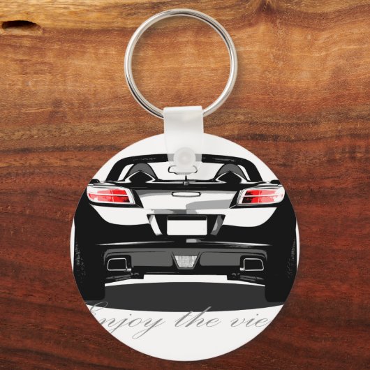 Sky "Enjoytheview." Sleutelhanger (Voorkant)