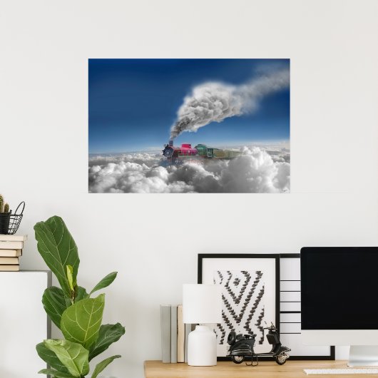 Sky Express Poster (Thuiskantoor)