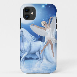 Sky Faerie Asparas en Unicorn iPhone 11 Hoesje