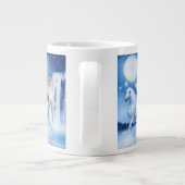 Sky Faerie Asparas en Unicorn Grote Koffiekop (Achterkant)