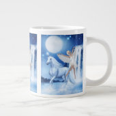 Sky Faerie Asparas en Unicorn Grote Koffiekop (Rechts)