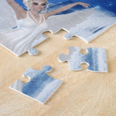 Sky Faerie Asparas en Unicorn Legpuzzel (Zijkant)