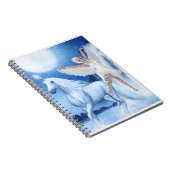 Sky Faerie Asparas en Unicorn Notitieboek (Rechterzijde)