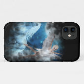 Sky Faerie Asparas en Unicorn Vignette Case-Mate iPhone Case (Achterkant (horizontaal))