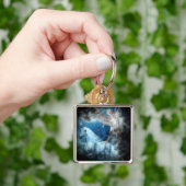 Sky Faerie Asparas en Unicorn Vignette Sleutelhanger (Hand)