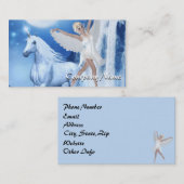 Sky Faerie Asparas en Unicorn Visitekaartje (Voorkant / Achterkant)