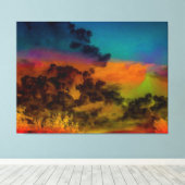 Sky Fantasy Canvas Afdruk (Insitu (Houten vloer))