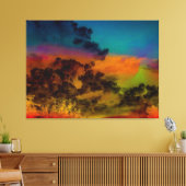 Sky Fantasy Canvas Afdruk (Insitu (Woonkamer))
