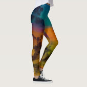 Sky Fantasy-Leggings Leggings (Rechts)
