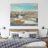 Sky Field II Canvas Afdruk (Insitu (Slaapkamer))