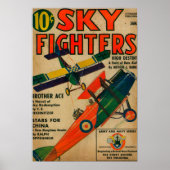 Sky Fighters Magazine Hoesje Poster (Voorkant)