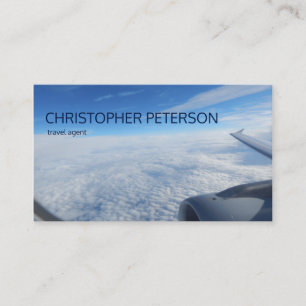 Sky Flight Travel Agent Visitekaartje