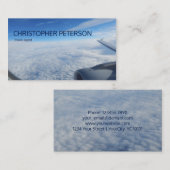 Sky Flight Travel Agent Visitekaartje (Voorkant / Achterkant)