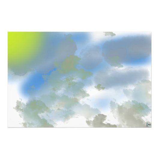 SKY FOTO AFDRUK (Voorkant)