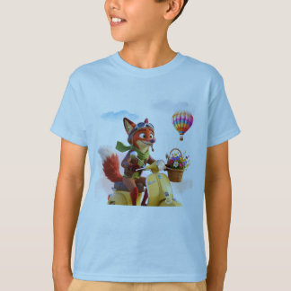 "Sky Fox" Morgen Aviator Schattig Dierenavontuur T-shirt