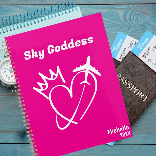 Sky Goddess, Hart met Pijl & Vliegtuig, Roze Planner