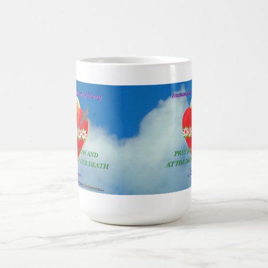 Sky Green Scapular Cup Koffiemok (Center)
