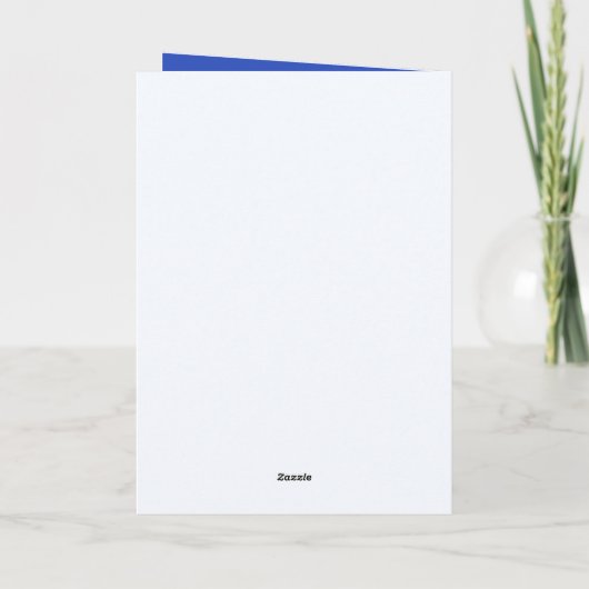 Sky Groove Happy New Year Retro Groovy Photo Feestdagen Kaart (Achterkant)