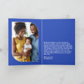 Sky Groove Happy New Year Retro Groovy Photo Feestdagen Kaart (Binnen)