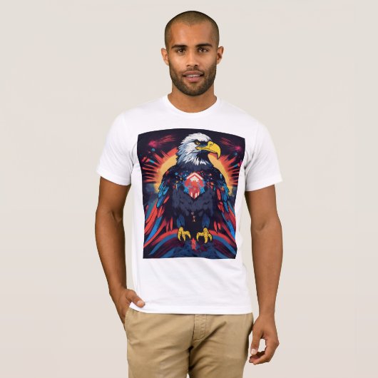 Sky Guardian: Schelpen Eagle" T-shirt (Voorkant volledig)