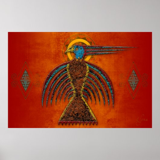 Sky Hawk Poster (Voorkant)