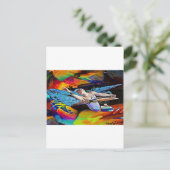 Sky Hawk Warrior Goddess.jpg Briefkaart (Staand voorkant)