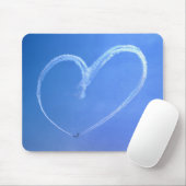 Sky Heart Mousepad Muismat (Met muis)