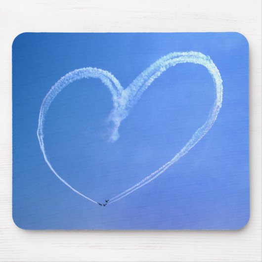 Sky Heart Mousepad Muismat (Voorkant)