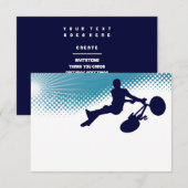 sky high biker kaart (Voorkant / Achterkant)