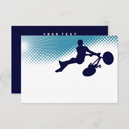 sky high biker kaart (Voorkant / Achterkant)