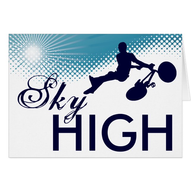 sky high cycle (Voorkant Horizontaal)