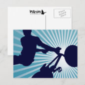 sky high cycle briefkaart (Voorkant / Achterkant)